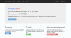 Desktop Screenshot of ingenerway.com